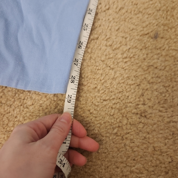 Lilly Pulitzer Light Blue Casual Tapered Pants Size 8 Straight Leg 15" W #D94 - Picture 2 of 7